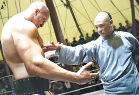 Huo Yuanjia versus Hercules O'Brien.