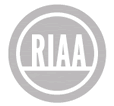 The logo for the Recording Industry Association of America.